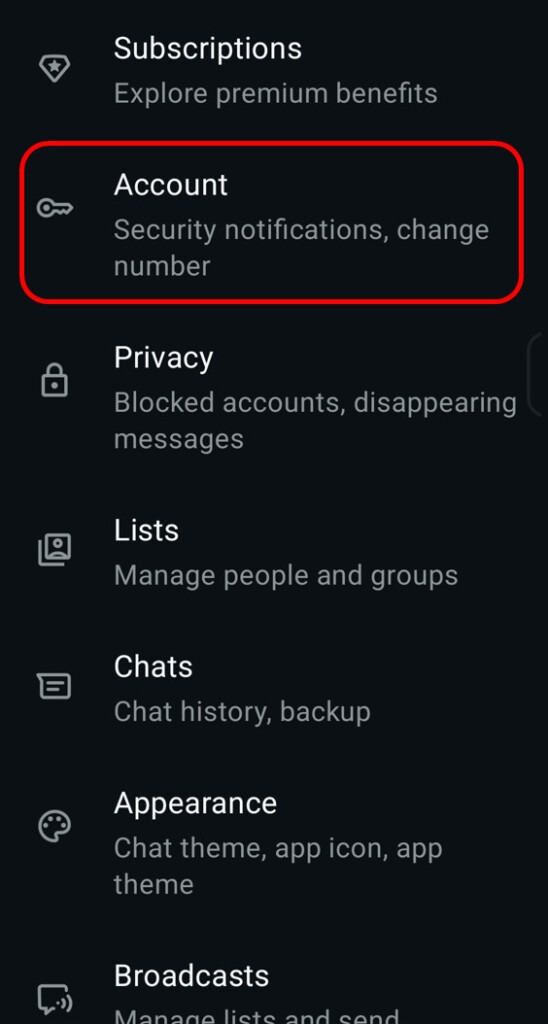 Kako registrovati WhatsApp korisničko ime i sakriti broj telefona? 3 WhatsApp username 02