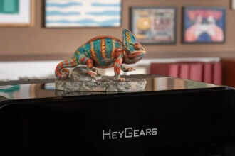 Kameleon odštampan na HeyGears G1X 3D štampaču