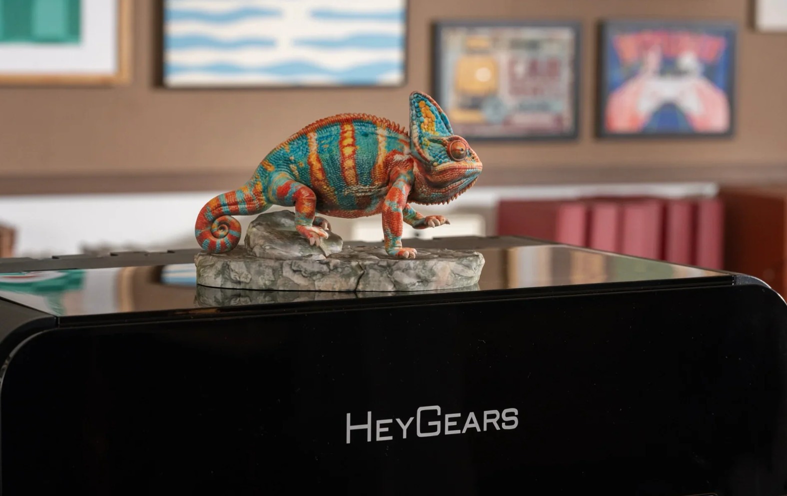 Uh, kako bi voleli da imamo HeyGears G1X 3D štampač 6 Kameleon odštampan na HeyGears G1X 3D štampaču